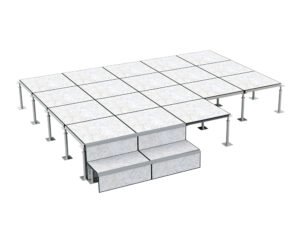 Steel anti-static raised floor