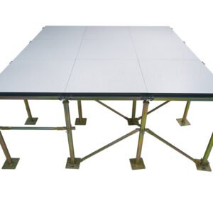 Calcium sulphate anti-static raised access floor